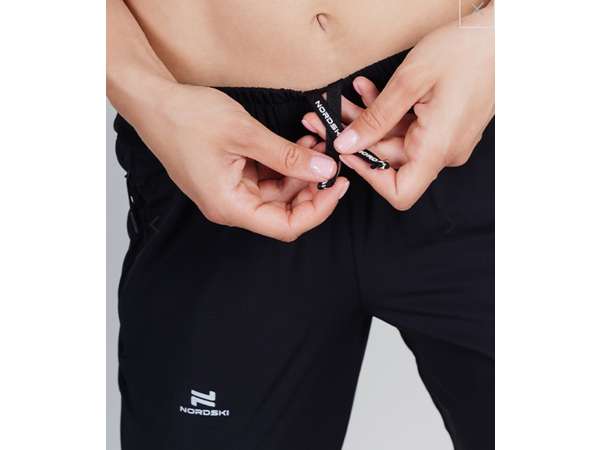 Купить Брюки беговые женские Nordski Pro Light Black в Минске по низким ценам. Описание, фото, стоимость, отзывы. Доставка по Беларуси.