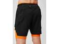 Шорты с лосинами мужские Nordski Pro Energy Black/Orange