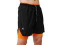 Шорты с лосинами мужские Nordski Pro Energy Black/Orange