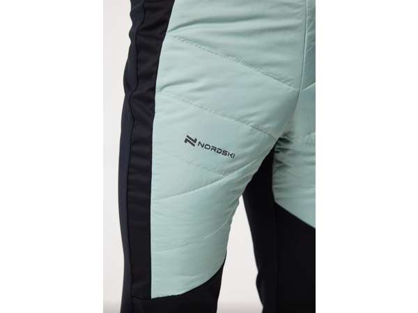 Купить Брюки мужские утепленные Nordski Hybrid Pro Black/Ice Mint в Минске по низким ценам. Описание, фото, стоимость, отзывы. Доставка по Беларуси.