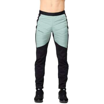 Брюки мужские утепленные Nordski Hybrid Pro Black/Ice Mint