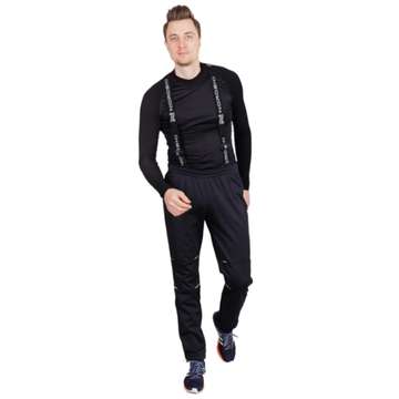 Брюки разминочные мужские Nordski Premium Black