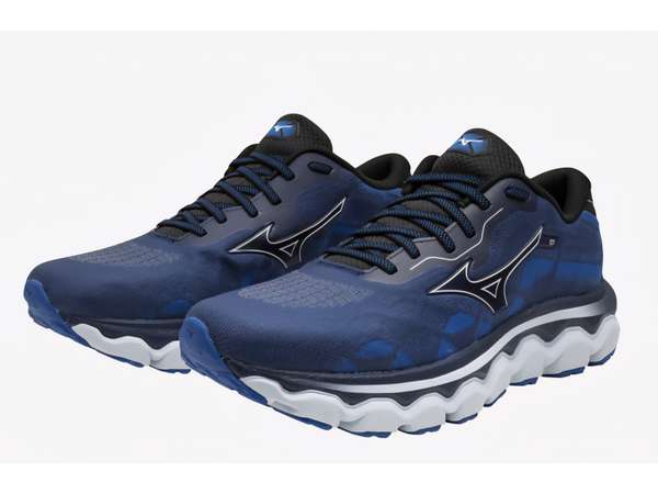 Купить Кроссовки для бега мужские Mizuno Wave Horizon 7 Estate blue в Минске по низким ценам. Описание, фото, стоимость, отзывы. Доставка по Беларуси.
