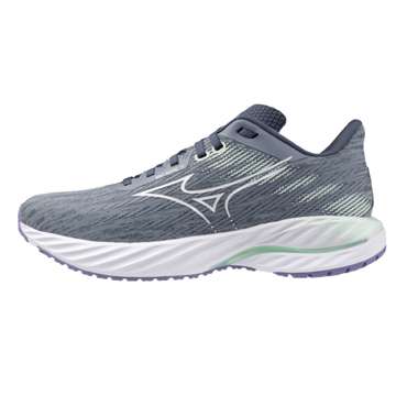 Кроссовки для бега женские Mizuno Wave Inspire 21 Tradewinds/white/neo mint