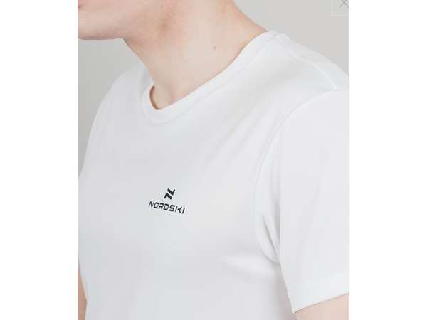 Купить Элитная беговая футболка мужская Nordski Run White в Минске по низким ценам. Описание, фото, стоимость, отзывы. Доставка по Беларуси.