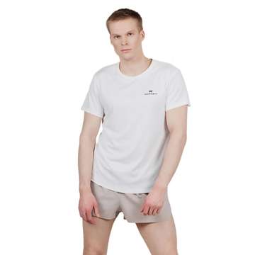 Элитная беговая футболка мужская Nordski Run White