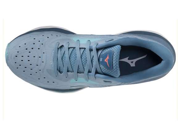 Купить Кроссовки для бега женские Mizuno Wave Sky 6 Blue Shadow в Минске по низким ценам. Описание, фото, стоимость, отзывы. Доставка по Беларуси.