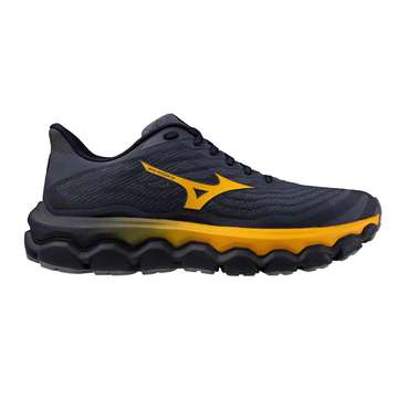 ⚡️ Кроссовки для бега мужские Mizuno Wave Horizon 8 Blue Granite/Citrus/Baritone Blue