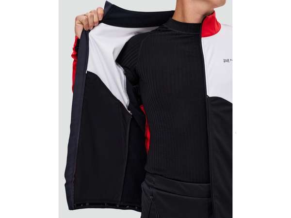 Купить ⚡️Тренировочная куртка для бега мужская Nordski Pro 2.0 White/Black/Red в Минске по низким ценам. Описание, фото, стоимость, отзывы. Доставка по Беларуси.