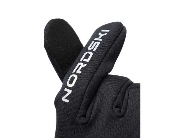 Купить Перчатки Nordski Run Black в Минске по низким ценам. Описание, фото, стоимость, отзывы. Доставка по Беларуси.