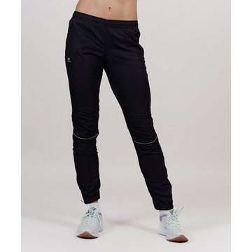 Брюки для бега женские Nordski Run Black