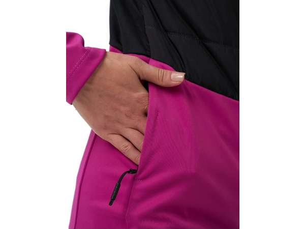 Купить Куртка для бега женская Nordski Hybrid Pro 2.0 Fuchsia/Black в Минске по низким ценам. Описание, фото, стоимость, отзывы. Доставка по Беларуси.