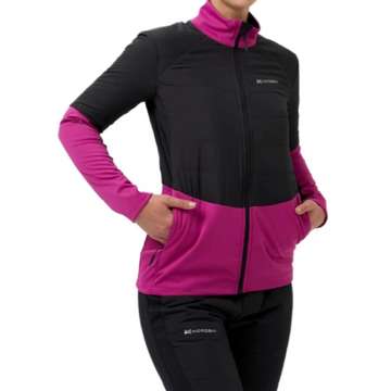 Куртка для бега женская Nordski Hybrid Pro 2.0 Fuchsia/Black