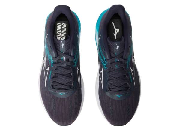 Купить Кроссовки для бега мужские Mizuno Wave Inspire 21 Odyssey Gray/White/Capri Breeze в Минске по низким ценам. Описание, фото, стоимость, отзывы. Доставка по Беларуси.