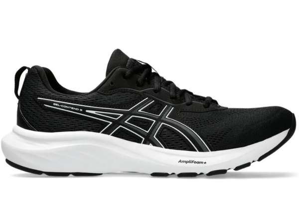 Купить Кроссовки для бега мужские Asics Gel-Contend 9 Black/Whit в Минске по низким ценам. Описание, фото, стоимость, отзывы. Доставка по Беларуси.