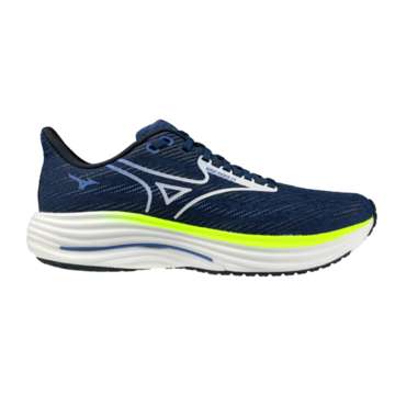 Кроссовки для бега мужские Mizuno Wave Rider 29 estate blue/white/lightyellow