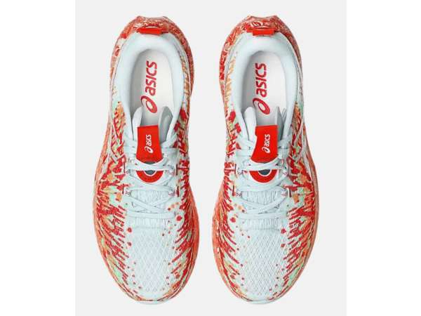 Купить Кроссовки для бега мужские Asics Noosa Tri 16 Sky/Cherry Tomato в Минске по низким ценам. Описание, фото, стоимость, отзывы. Доставка по Беларуси.