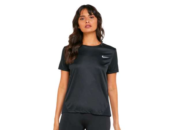 Купить Футболка для бега женская Nike W NK MILER TOP SS в Минске по низким ценам. Описание, фото, стоимость, отзывы. Доставка по Беларуси.