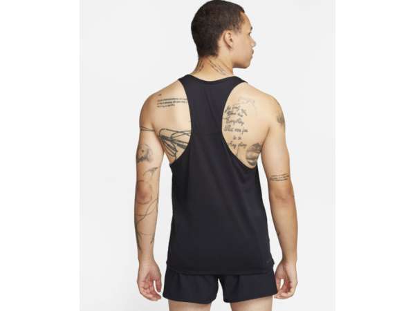 Купить Майка для бега мужская Nike Fast Dri-FIT Singlet Black в Минске по низким ценам. Описание, фото, стоимость, отзывы. Доставка по Беларуси.