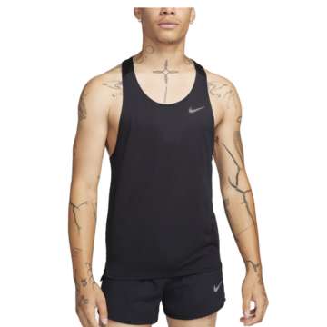 Майка для бега мужская Nike Fast Dri-FIT Singlet Black