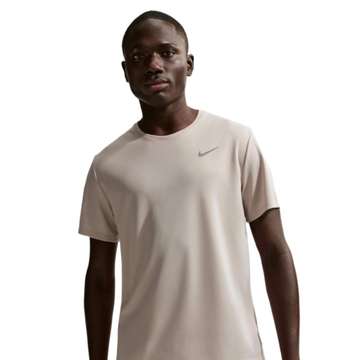 Футболка для бега мужская Nike Dri-FIT UV Miler SILV