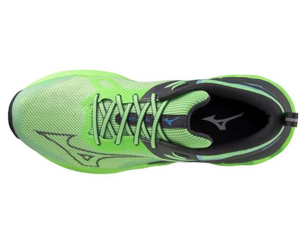 Купить Кроссовки для бега мужские Mizuno Wave Ibuki 4 BlkO/LittleBoyBlue в Минске по низким ценам. Описание, фото, стоимость, отзывы. Доставка по Беларуси.
