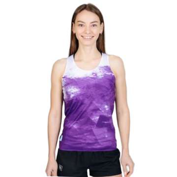 Майка для бега женская NONAME COMP SINGLET 26 WOS LIGHT PURPLE