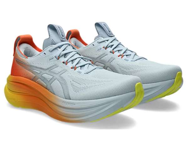 Купить Кроссовки для бега мужские Asics Gel-Nimbus 28 SKY/SUN PEACH в Минске по низким ценам. Описание, фото, стоимость, отзывы. Доставка по Беларуси.