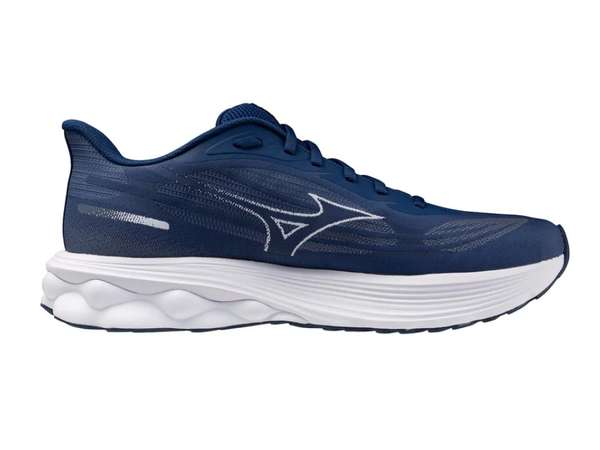 Купить Кроссовки для бега мужские Mizuno Wave Skyrise 7 Estate Blue в Минске по низким ценам. Описание, фото, стоимость, отзывы. Доставка по Беларуси.