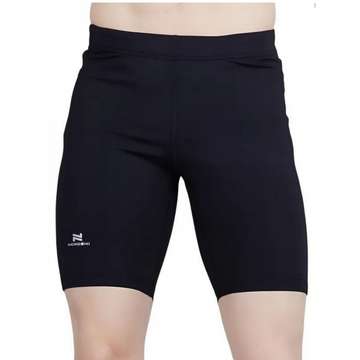 Тайтсы для бега короткие мужские Nordski PRO Black