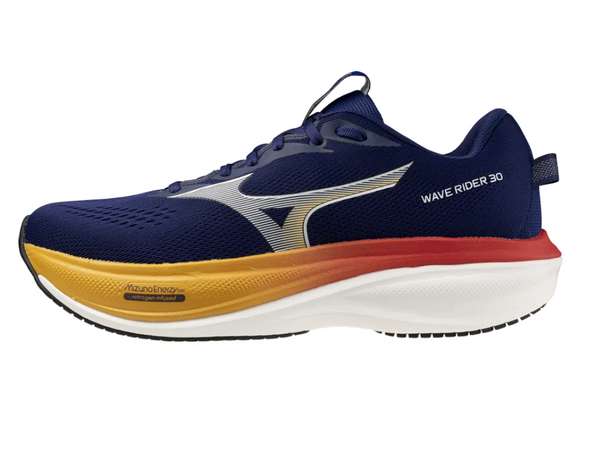 Купить Кроссовки для бега мужские Mizuno Wave Rider 30 blue в Минске по низким ценам. Описание, фото, стоимость, отзывы. Доставка по Беларуси.